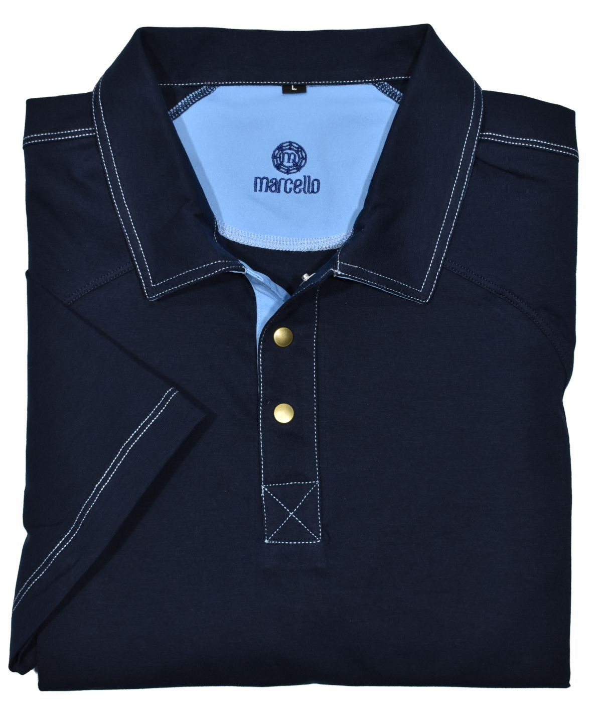 Experience the soft texture of Peruvian pima cotton in our P111 Pima Cotton Ultra Polo! With contrast stitch detailing and a snap enclosure polo collar, this ultra polo will have you feeling stylish and comfortable all day long! Get ready to be enveloped in ultimate luxury!