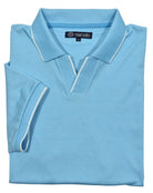 Marcello royal oxford open collar polo