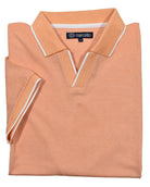 Marcello royal oxford open collar polo