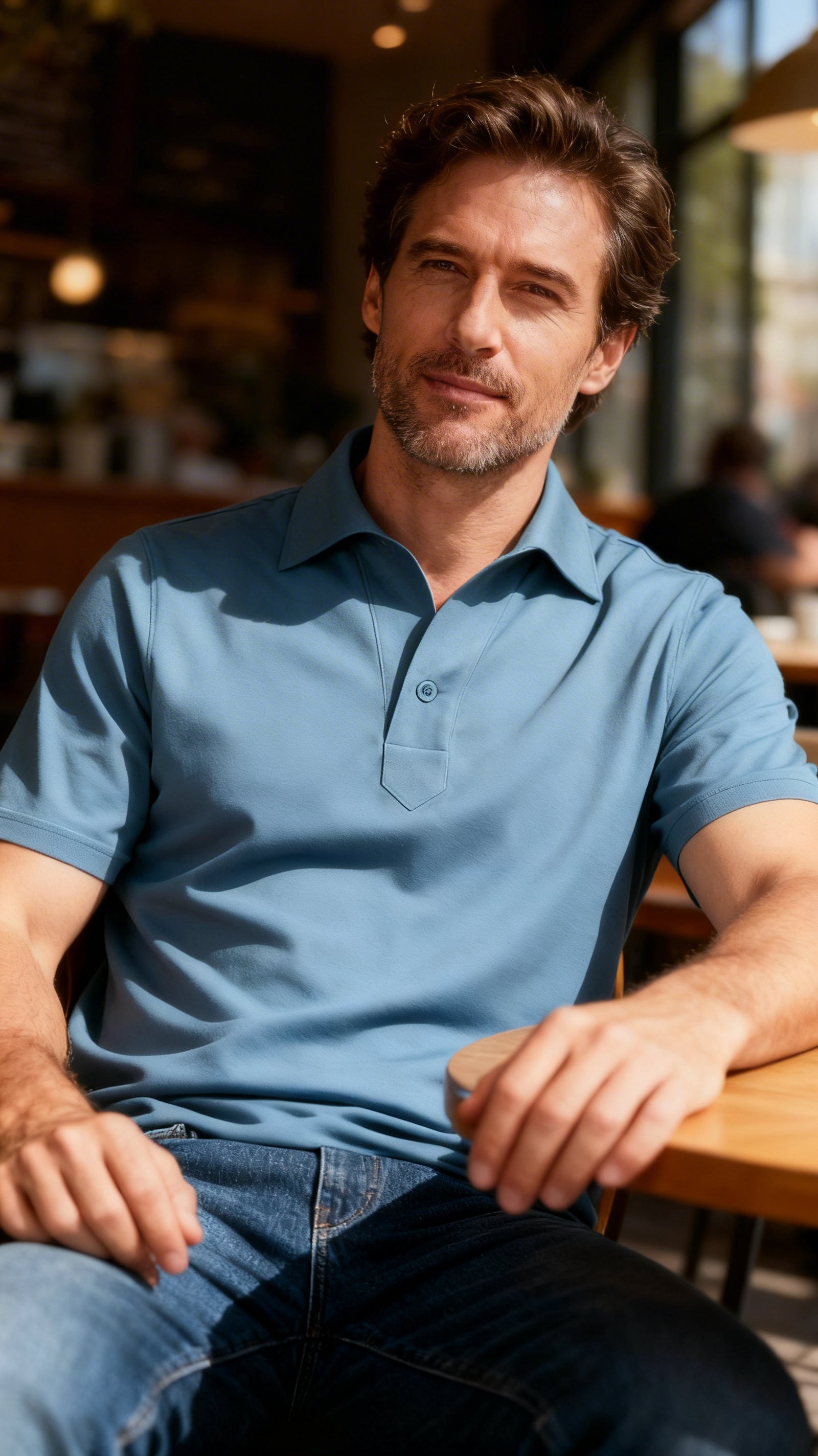 Marcello one piece collar polo.