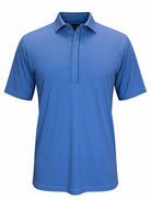 Marcello covered button polo.