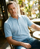 Marcello jacquard knit polo.