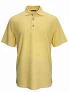 Marcello maize jacquard polo.