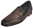 The S127 Chocolate Dress Sport Shoe brings a touch of modern sophistication to any look. The burnished leather shoe in rich chocolate with tan accents is perfect for formal and casual wear, providing a timeless style with a hint of flair. Handcrafted in Spain and designed with a classic fit, this shoe is sure to become a wardrobe staple.