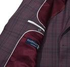 Marcello Italian Mauve Plaid sport coat