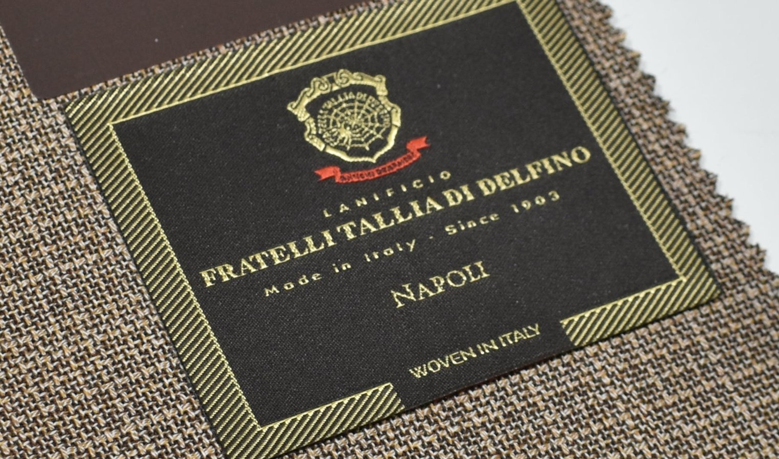 Italian mill label.