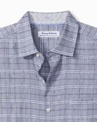 Blue plaid shirt