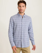 Blue plaid shirt