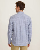 Blue plaid shirt