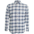 Tommy Bahama blue white flannel
