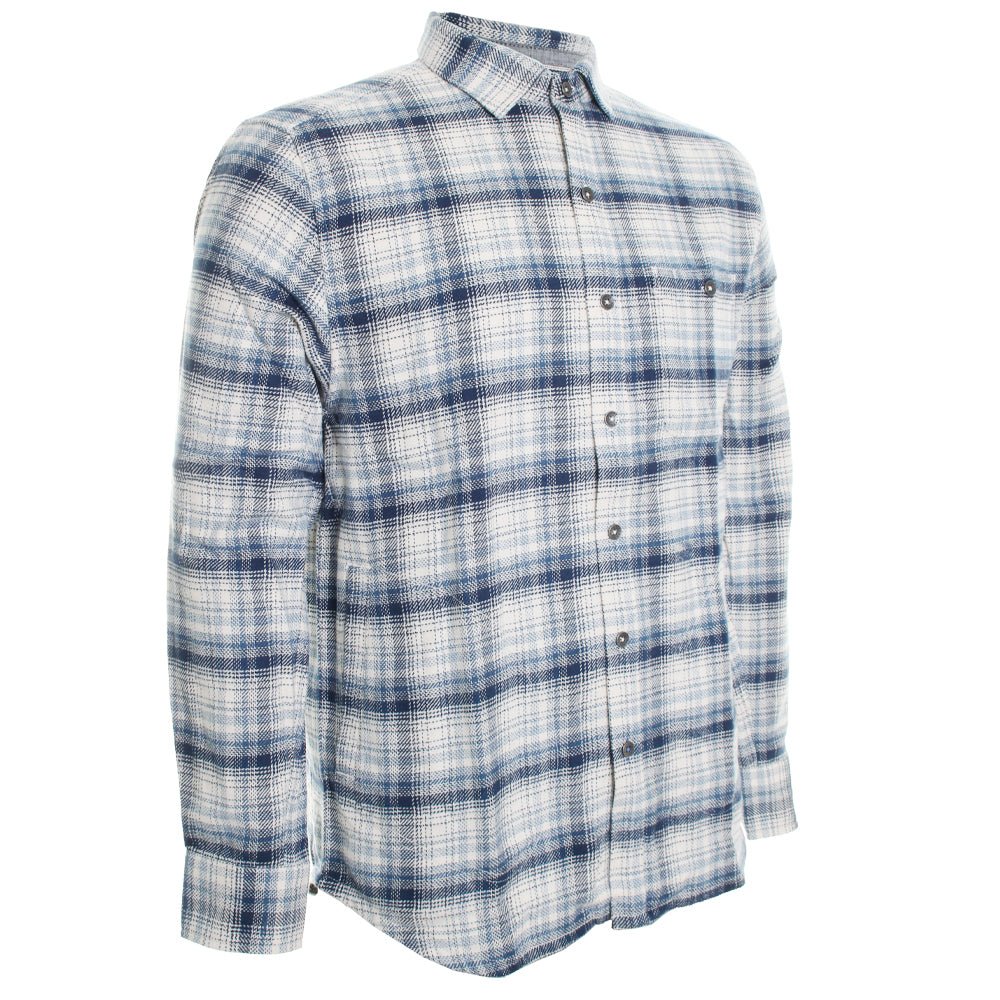 Tommy Bahama blue white flannel