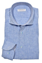 Elevate your style with our Marcello Boardwalk Cotton Linen Sport Shirt.