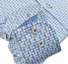 Indigo Clover Roll Collar by Marcello