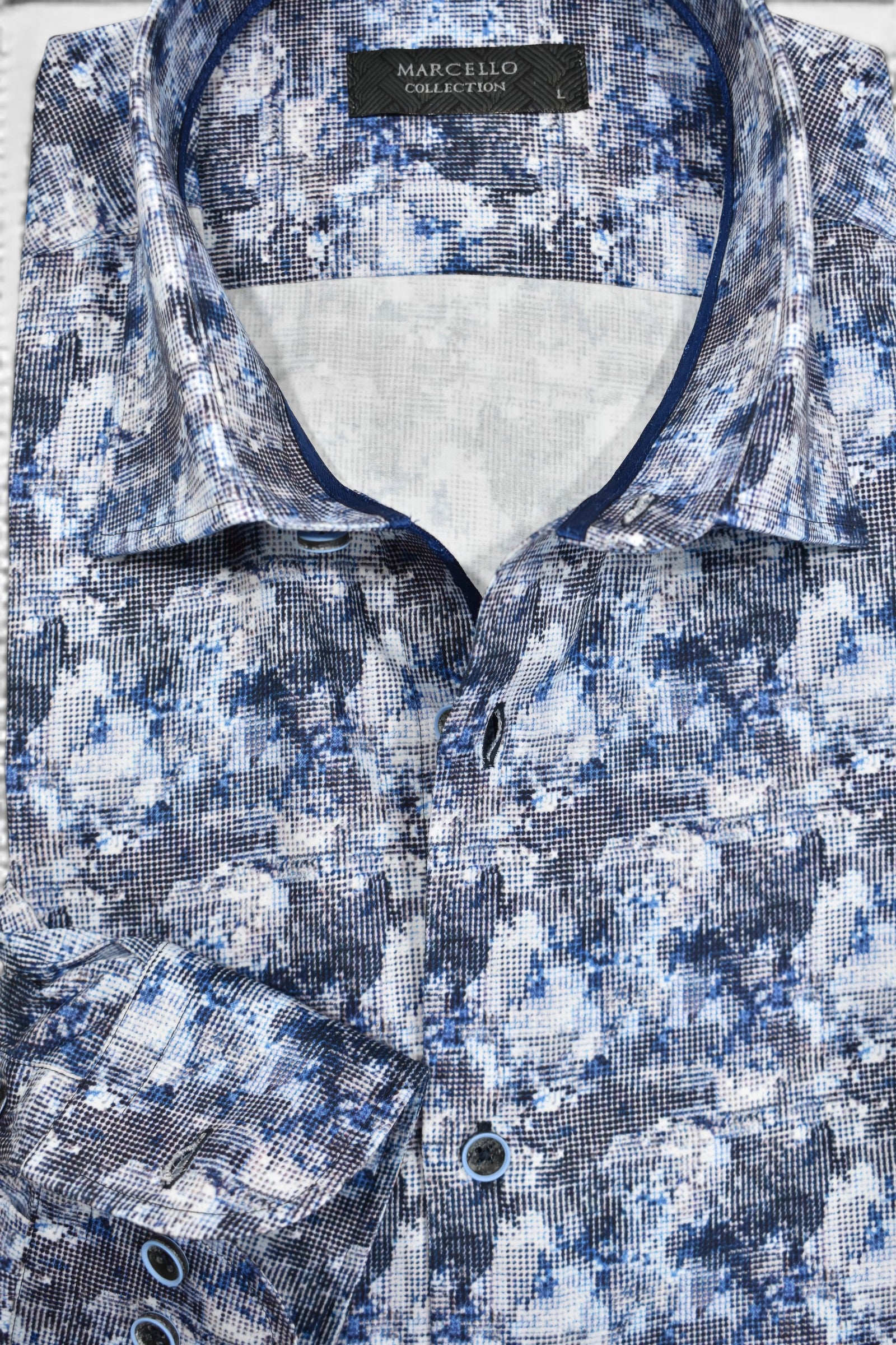 Nubula mix sport shirt by Marcello