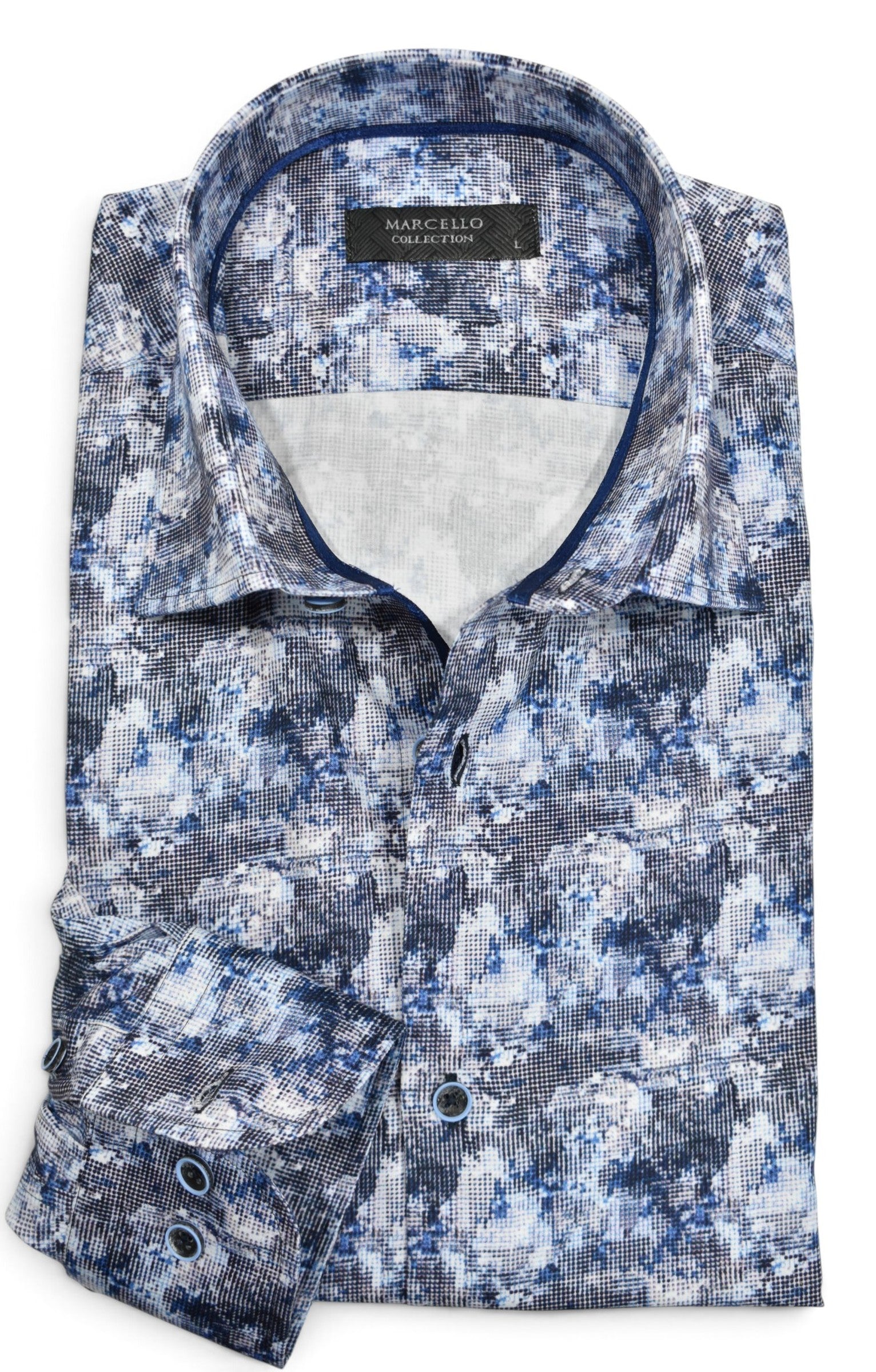 Nubula mix sport shirt by Marcello