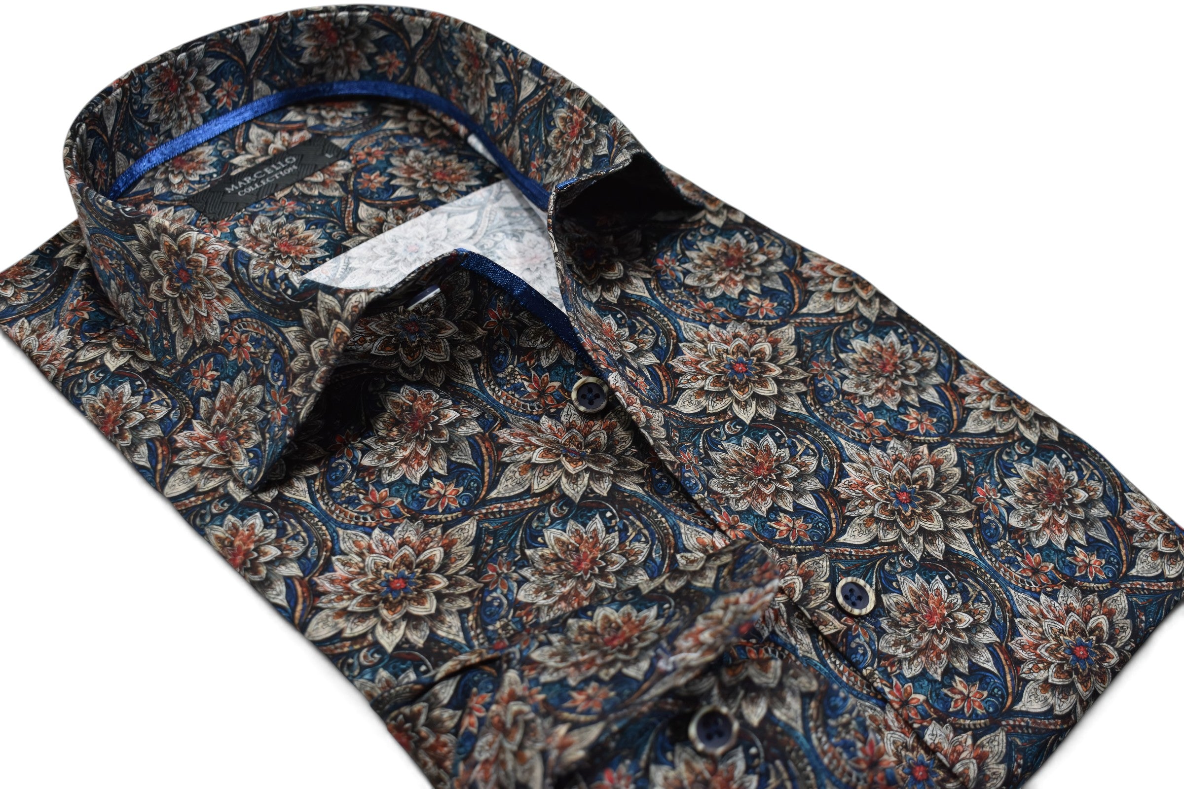 Flora burst sport shirt by Marcello.