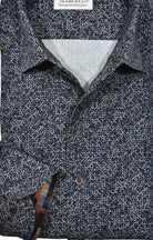 Elevate your Fall wardrobe with our Marcello Mochachino Link Roll Collar Shirt.