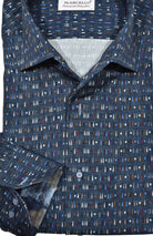 Elevate your wardrobe with our Marcello Teardrop Hopsack Roll Collar.
