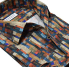 Experience the vibrant Tempe nightlife in style with our Marcello Tempe Color Block shirt. 