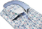 Marcello short sleeve spring print shirt.