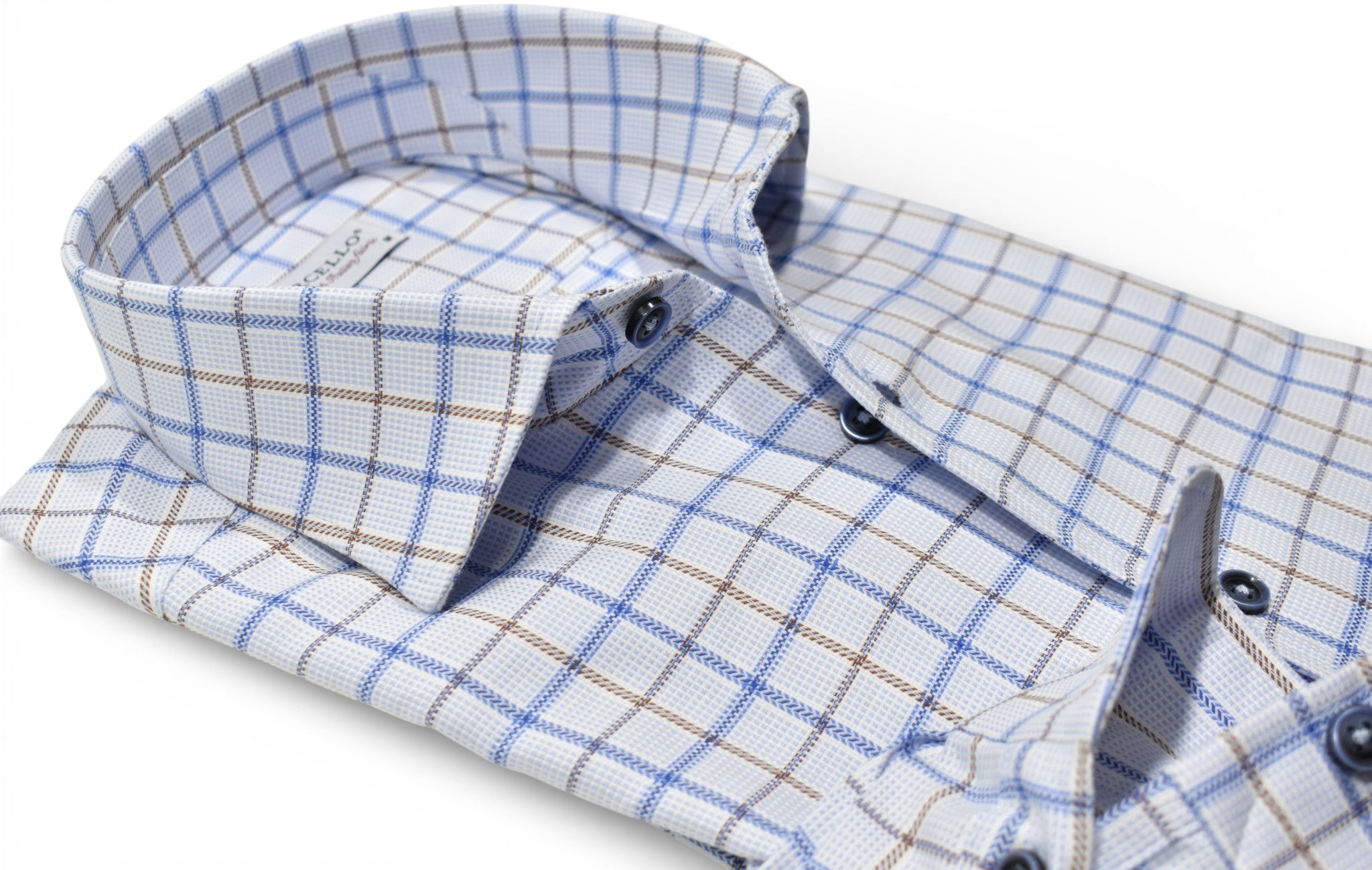 Marcello plaid shirt.