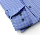 Marcello premium sky blue cotton shirt.