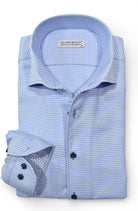 Marcello premium cotton sky blue shirt.