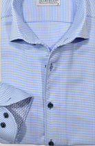 Marcello premium cotton sky blue shirt.