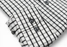 Marcello black plaid shirt.