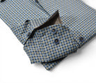 Marcello gold diamond shirt.