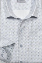 Marcello open star medallion shirt.
