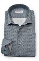 Marcello oval pattern shirt.