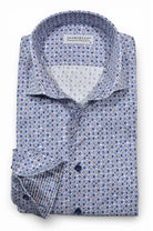 Marcello blue shirt.