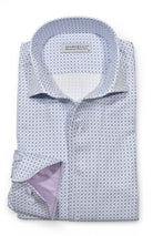 Marcello open medallion print shirt.