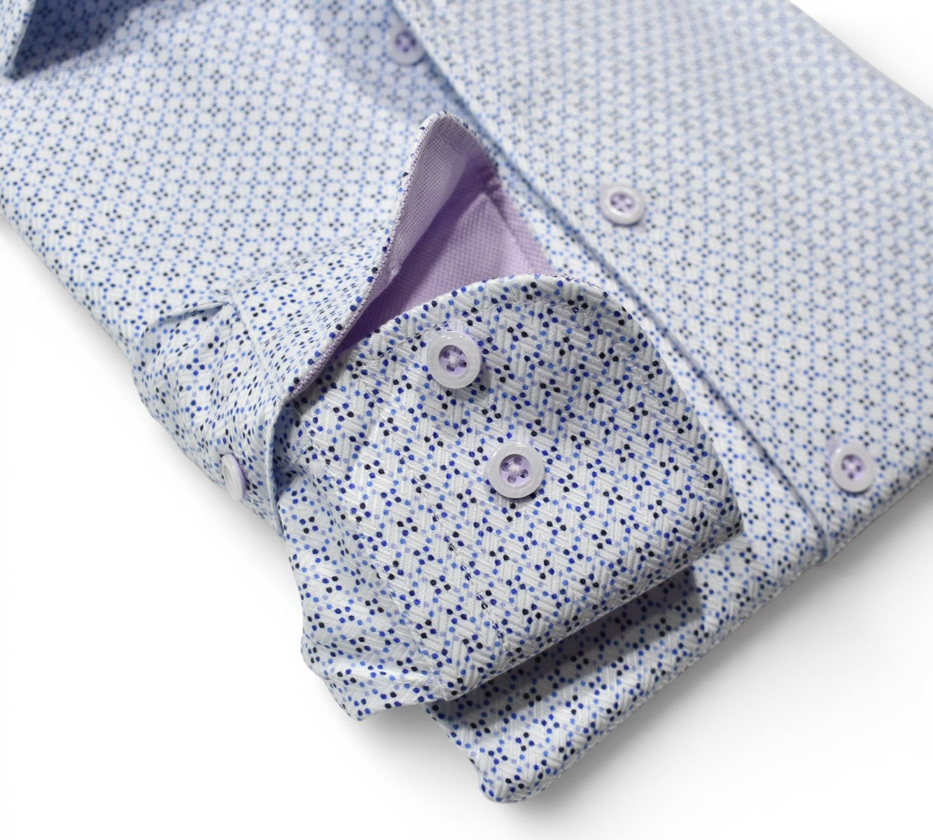 Marcello open medallion print shirt.