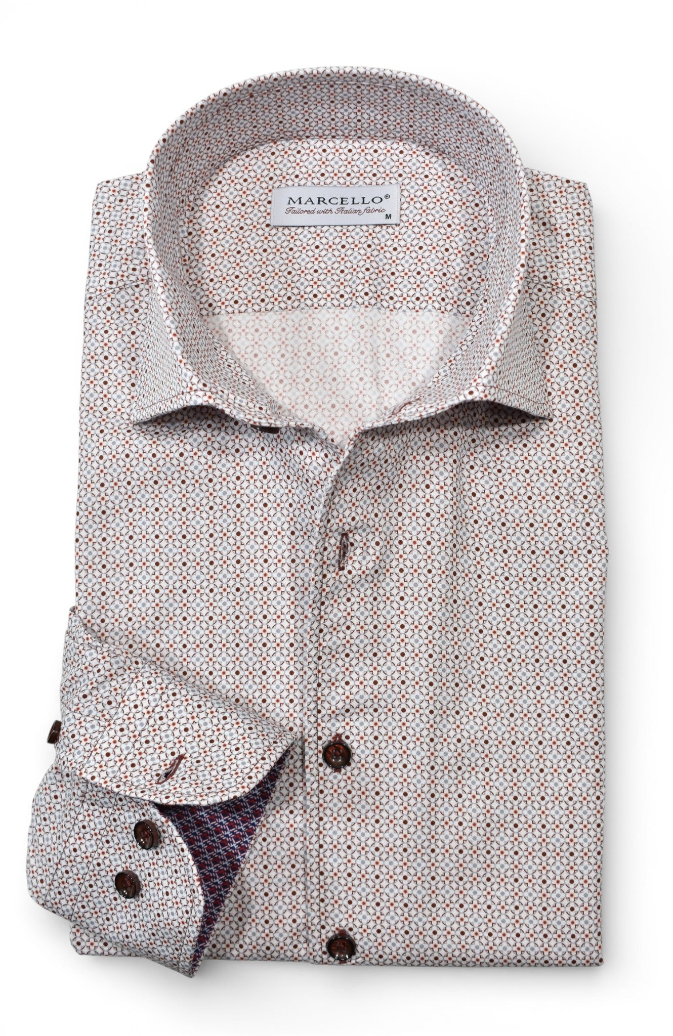 Marcello open geometric medallion.
