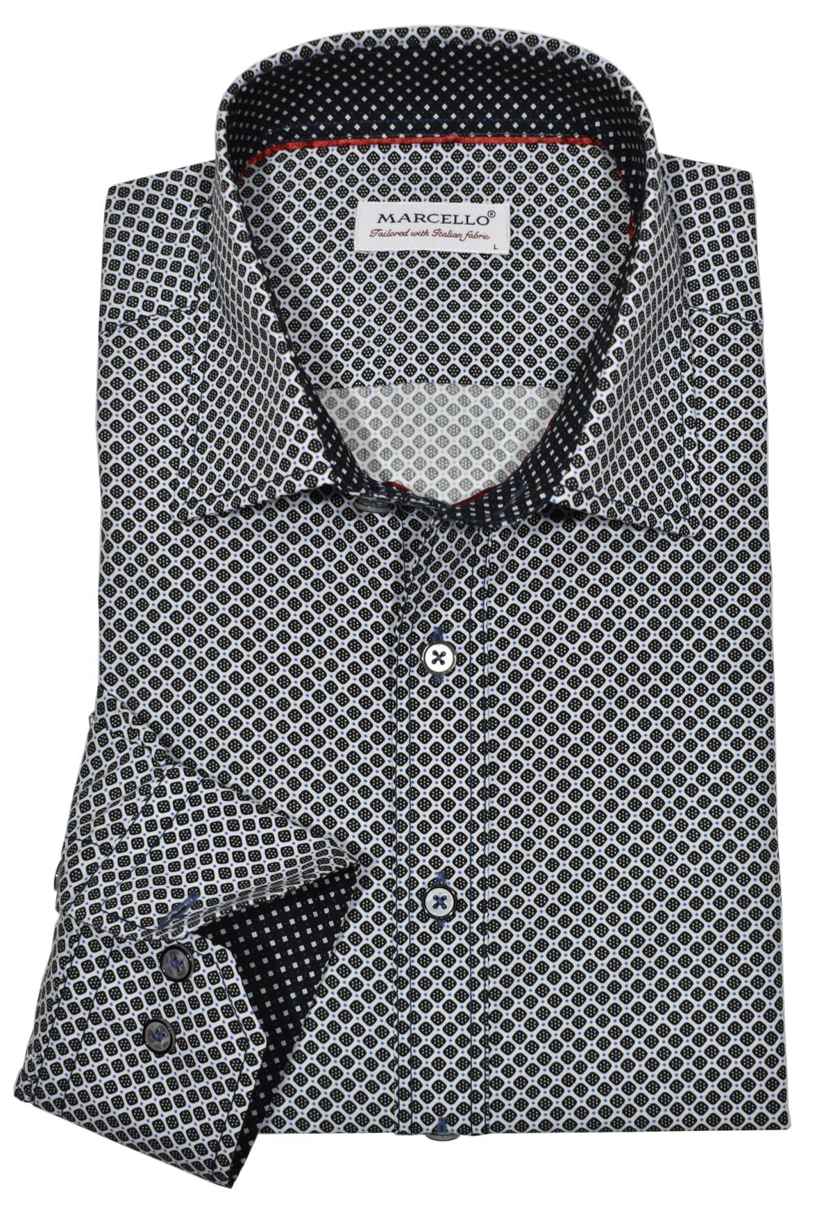 1 Piece Roll Collar Shirts – Marcello Sport