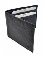 Marcello black leather wallet.