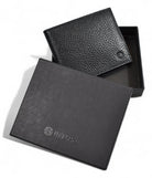 Marcello black leather wallet.