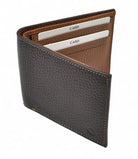 Marcello chocolate leather wallet.