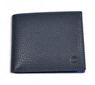 Marcello navy leather wallet.
