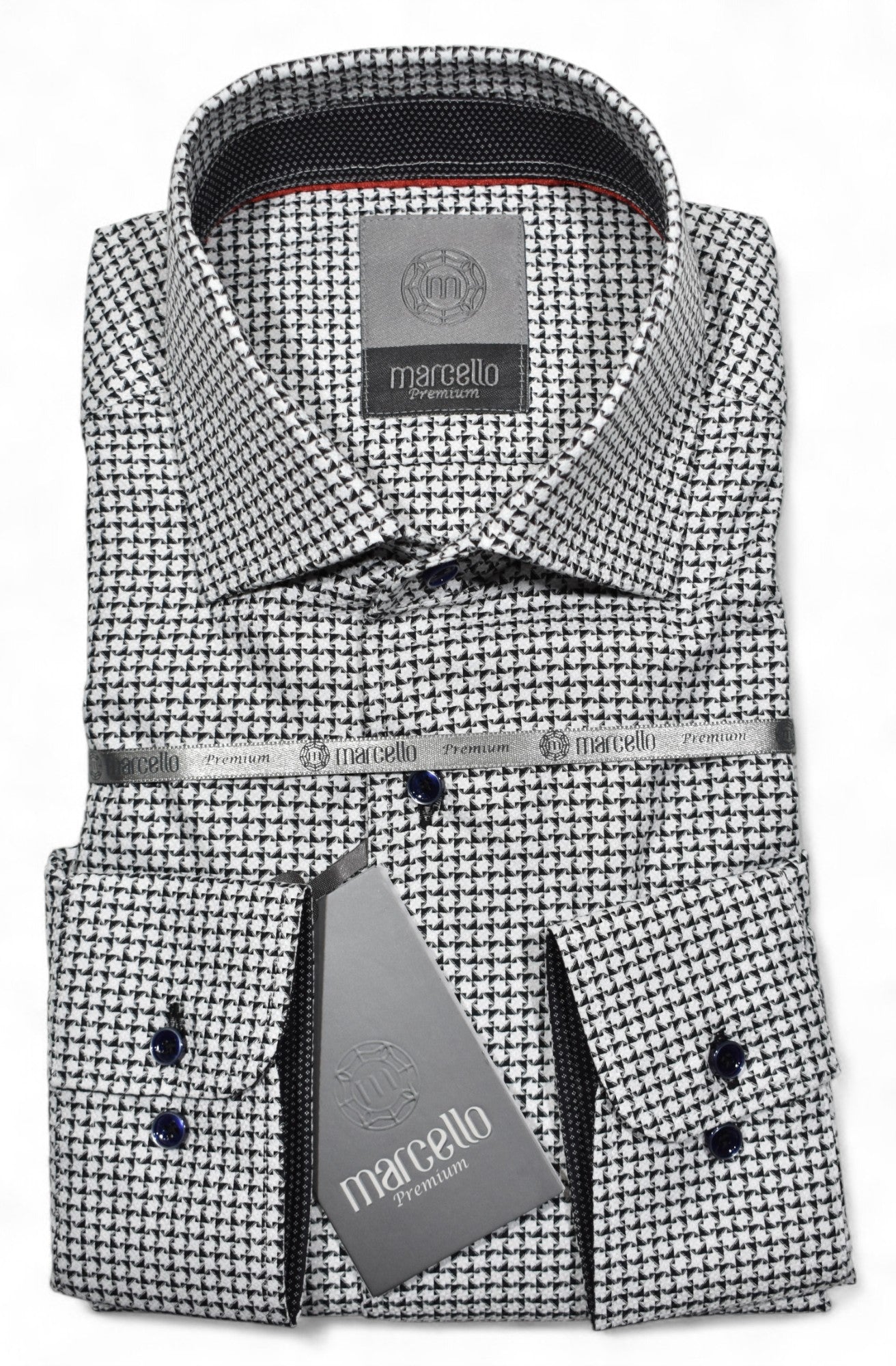 Experience luxurious comfort and style with the WP321 Marcello Premium Star shirt collection