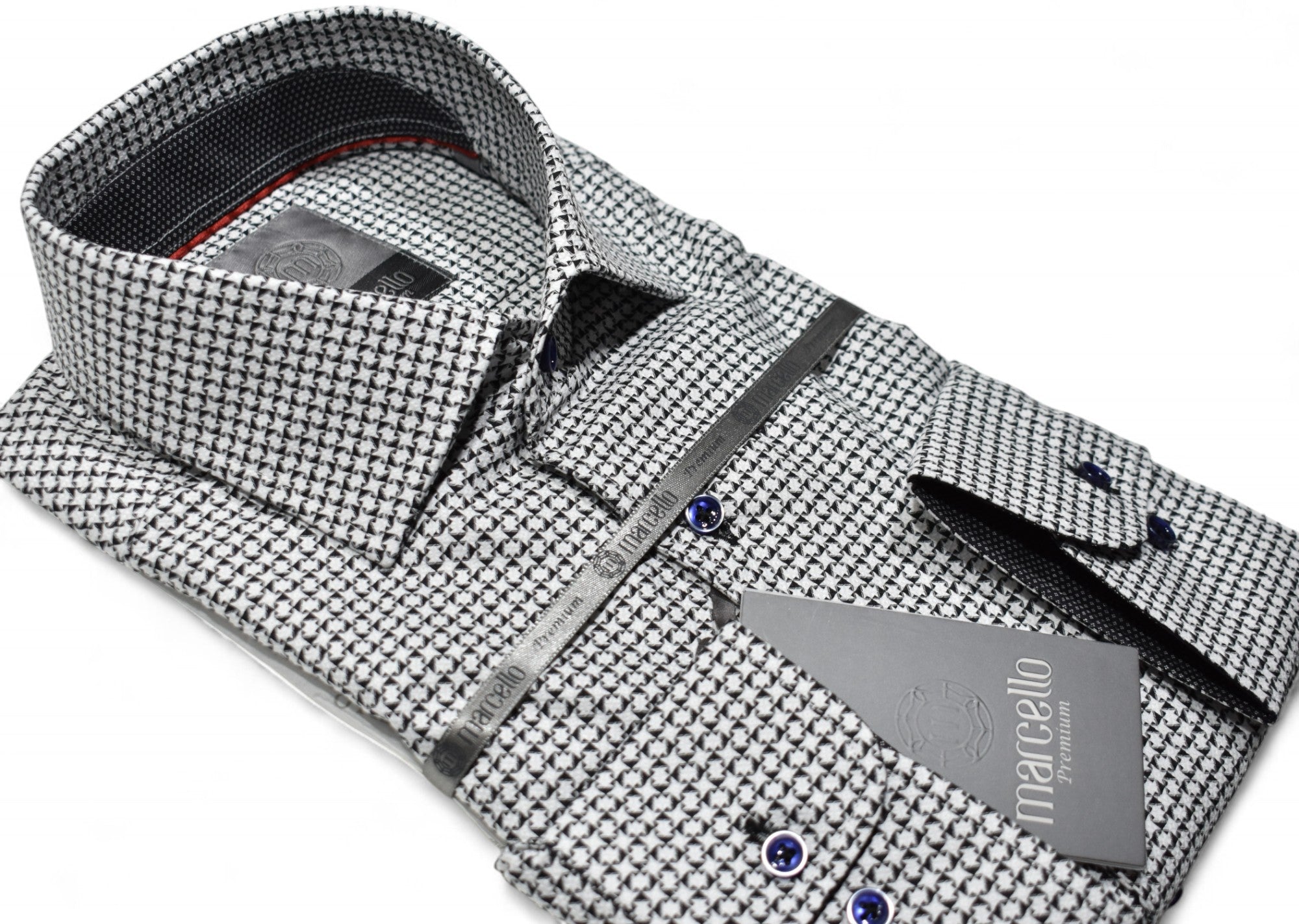 Experience luxurious comfort and style with the WP321 Marcello Premium Star shirt collection