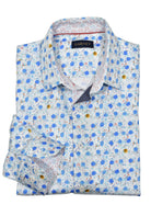 Introducing ZA10581 Azure Array – perfect for adding a touch of subtle style to any room! Crafted from a light weight cotton sateen fabric, this sophisticated blue pattern is complemented by contrast trim for an added element of fashion. Picture this cool shirt with a timeless yet modern design paired with your favorite denims.