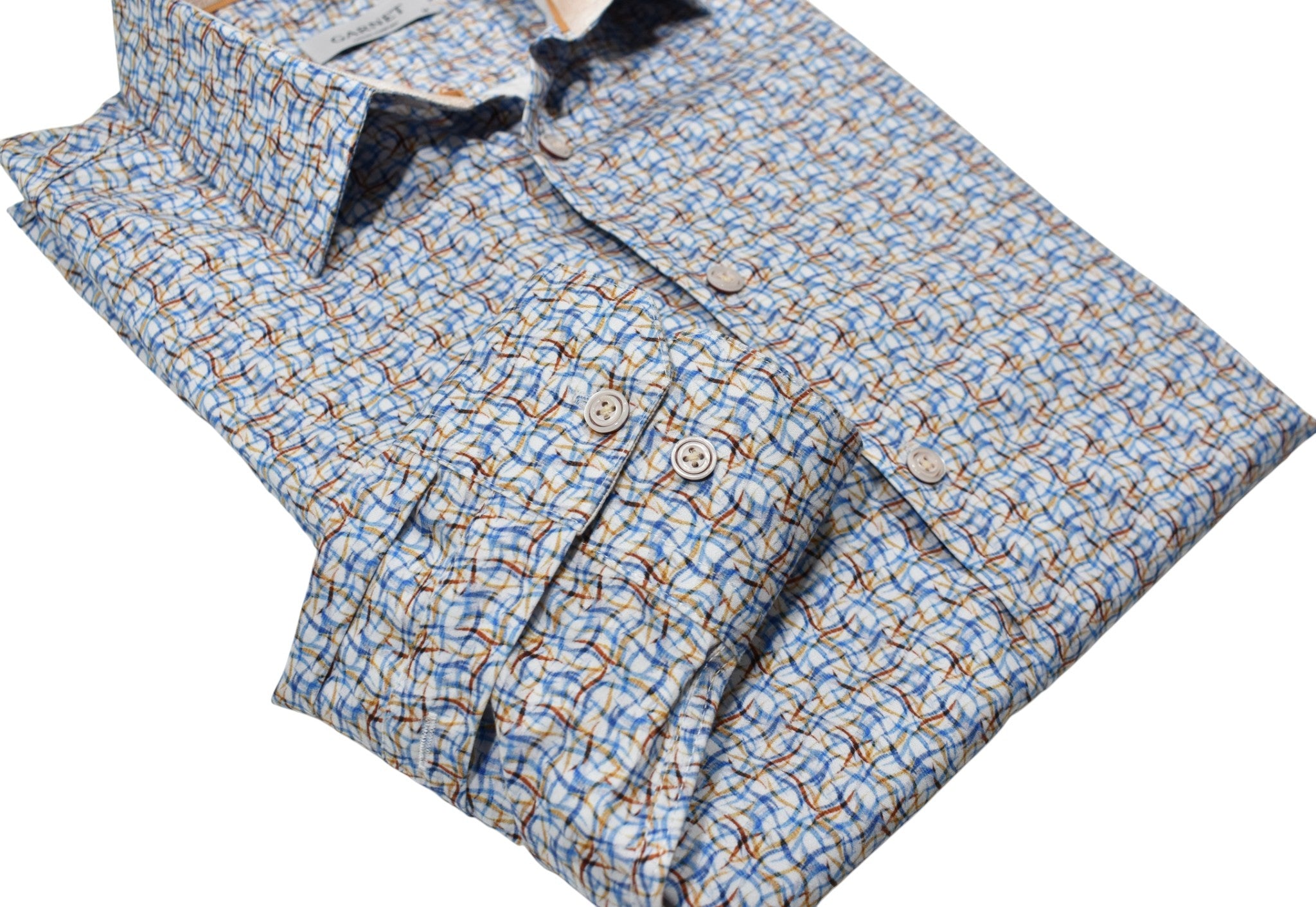 Marcello abstract print shirt.