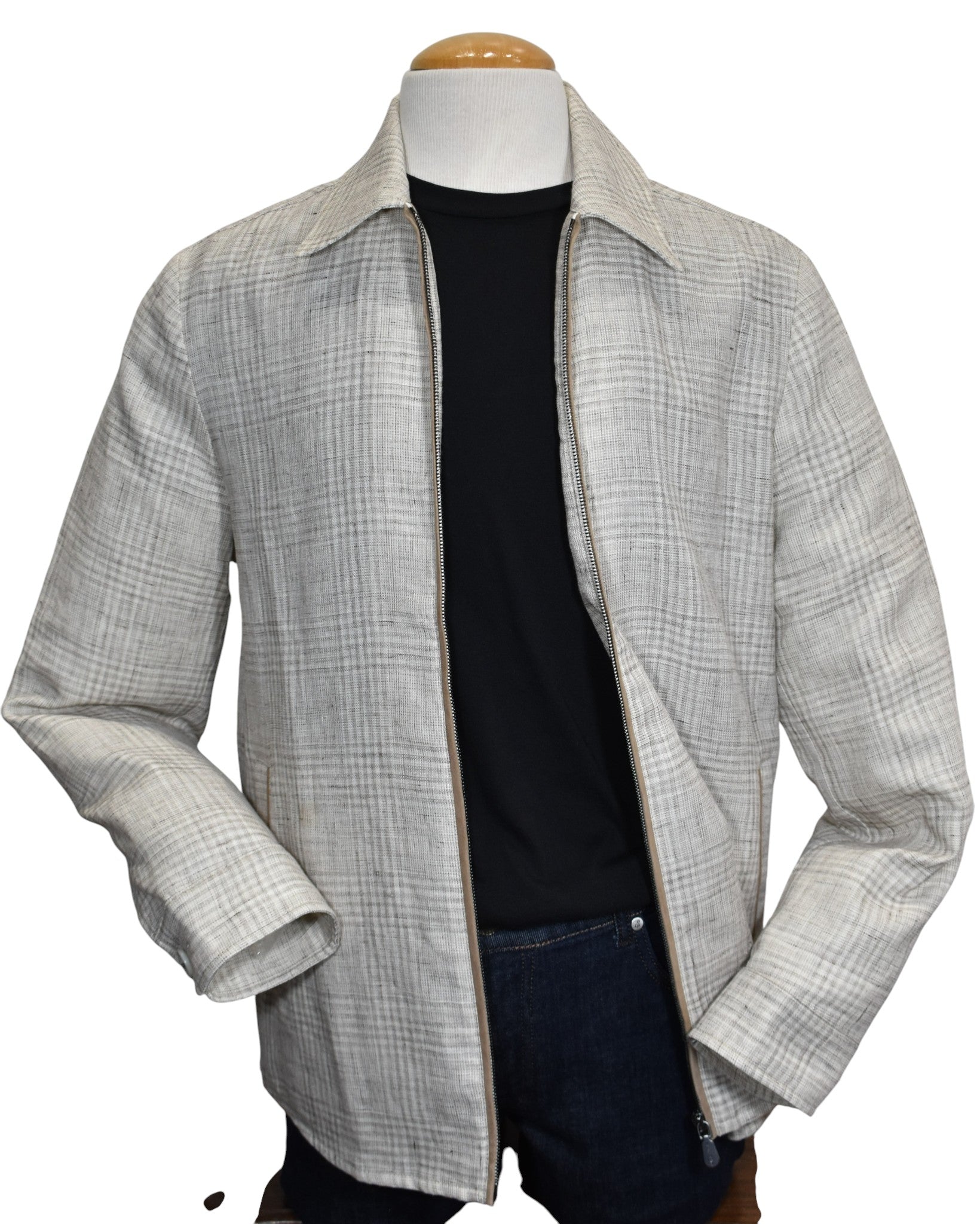 Italian plaid shacket.