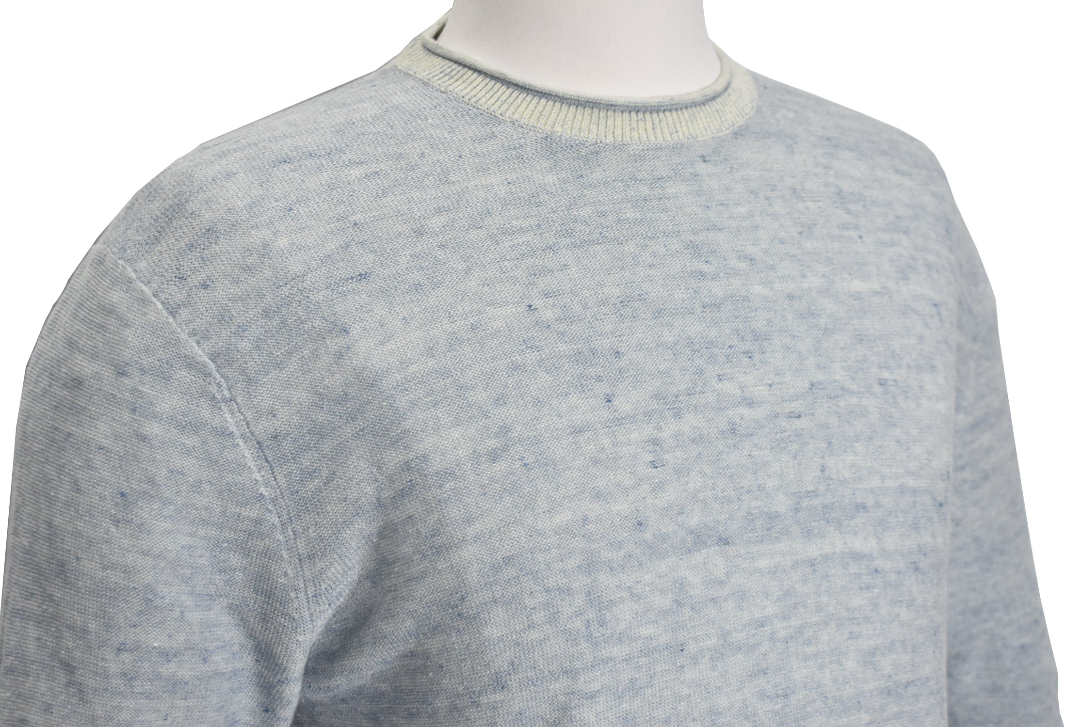 Treat yourself to everyday comfort and style with our ZB405 Boardwalk Washed Cotton Knit! Crafted from a unique blend of 50% cotton and 50% linen, you'll love how soft and comfortable this knit feels, plus its relaxed look. Finished with stylish ribbed cuffs and bands with a curled knit effect and a classic fit, this knit is perfect for everyday wear. By Marcello