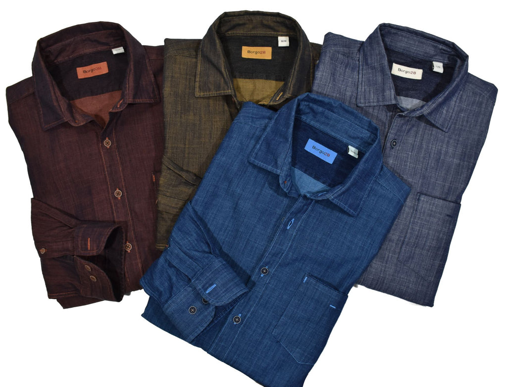 This stylish washed twill slub shirt offers an effortlessly cool look with its 100% cotton slub fabric, soft collar and cuffs for a relaxed look, and contrast stitch detailing. The soft-touch fabric looks and feels like linen without the wrinkles, for an easy, breezy look and feel. Perfect for any occasion.