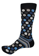 80% Mercerized Cotton / 20% Nylon
Rich exclusive colorations in a unique pattern.
Mid calf, fits sizes 9-12.
Finely knitted.