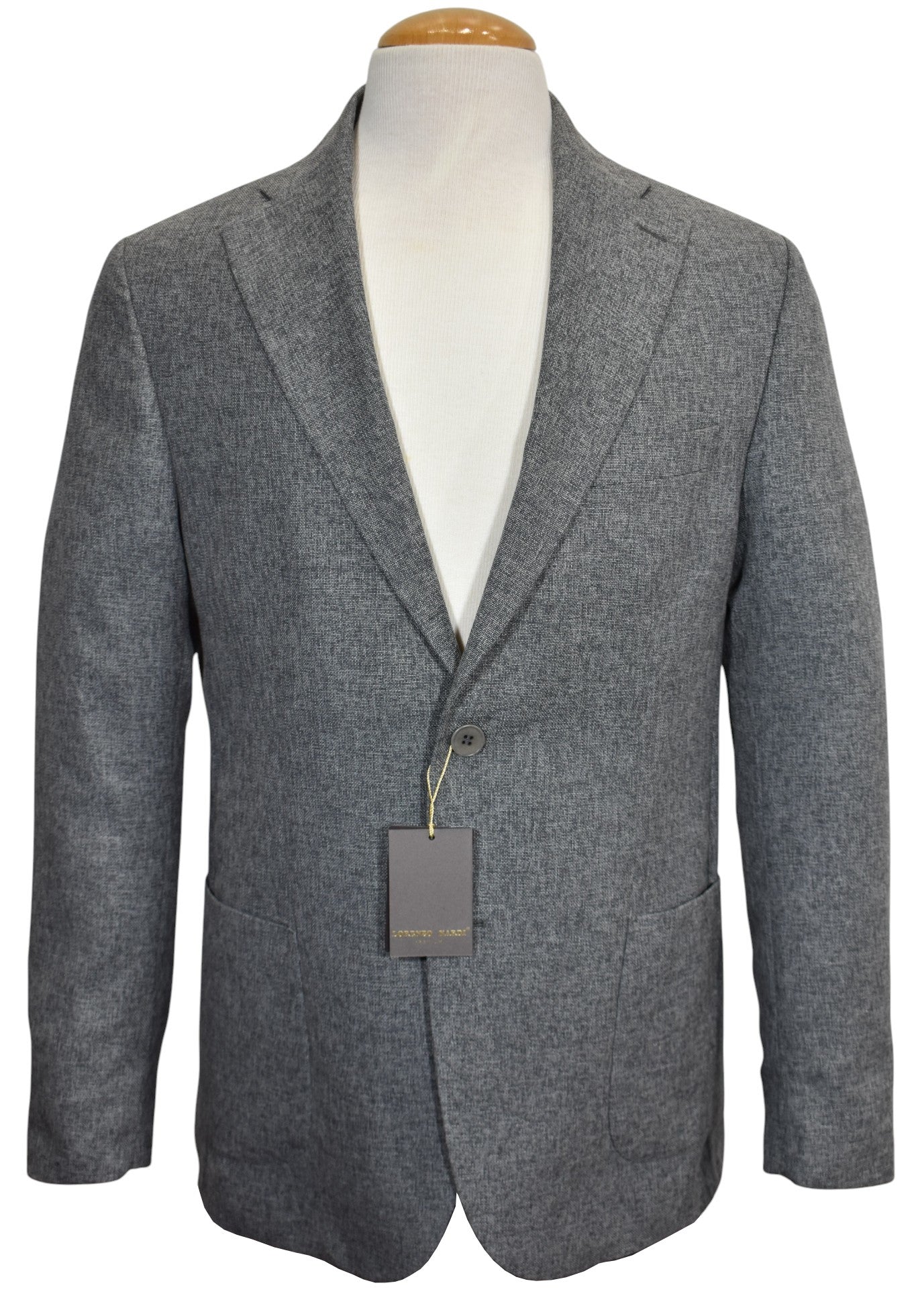 Marcello medium gray Italian sport coat.